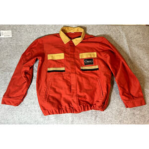 Gucci Red Cotton Jacket Men's Size 48 Medium Made in Italy. See photos and descr